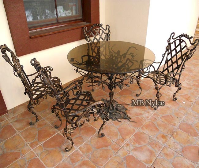 Komplet mebli kutych mk26