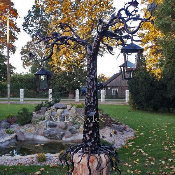 lampa drzewo kute ogd114