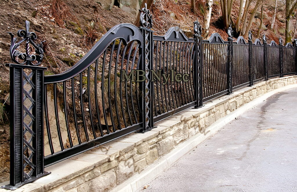 nowoczesne ogrodzenie