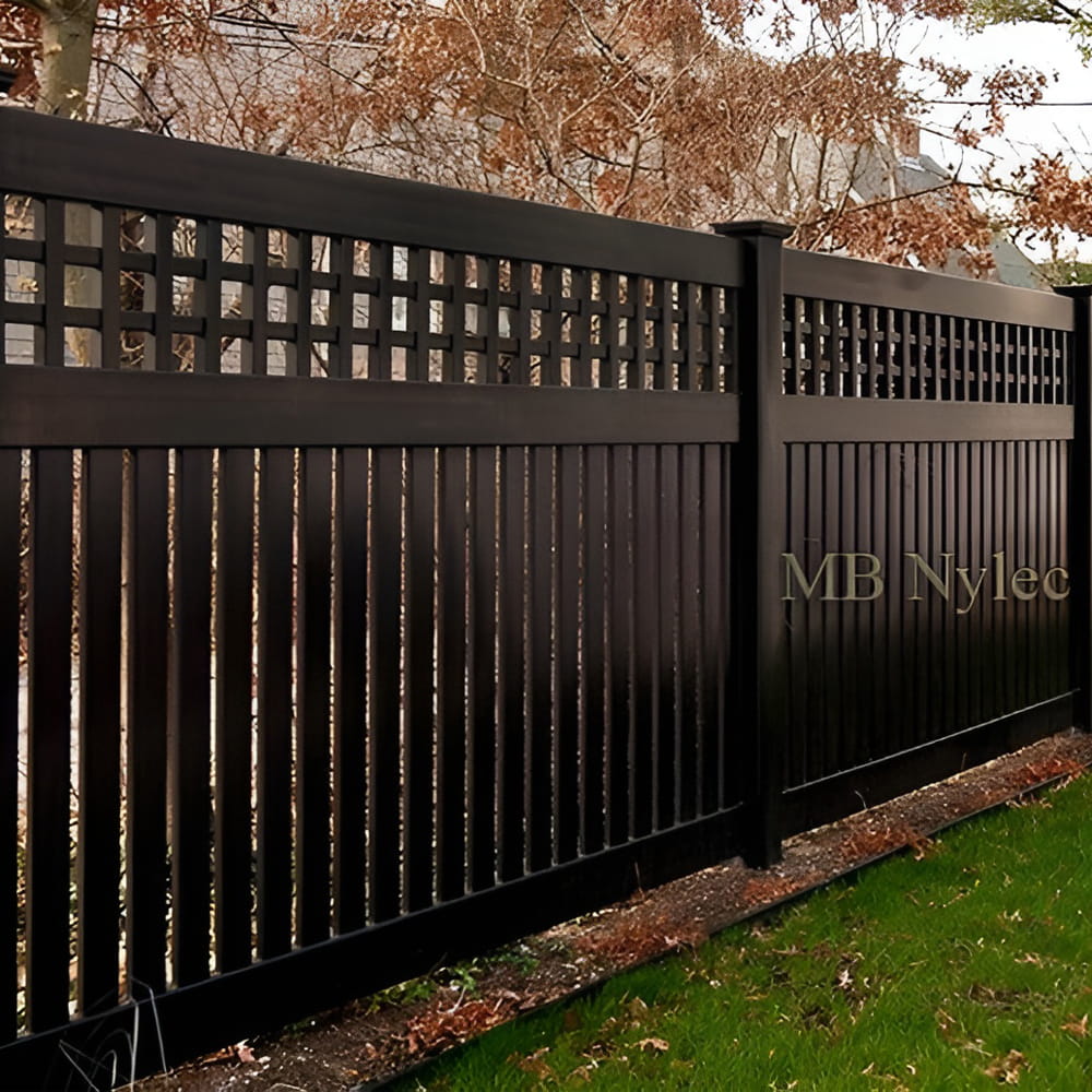 nowoczesne ogrodzenie