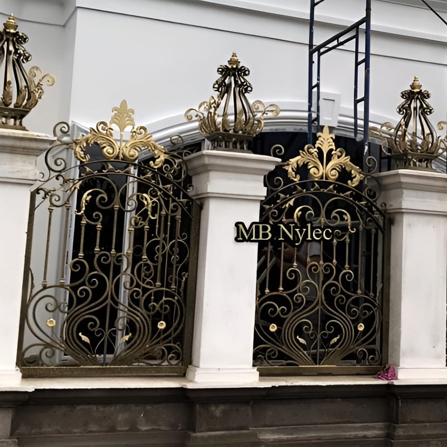 ogrodzenie ozdobne kute