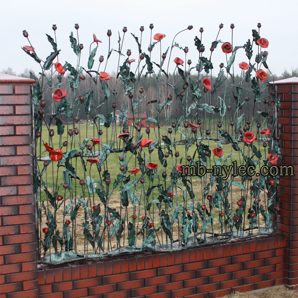 przęsło artystyczne metaloplastyka