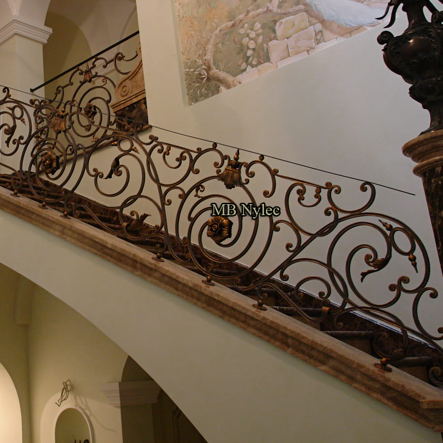 Balustrada w stylu zabytkowym